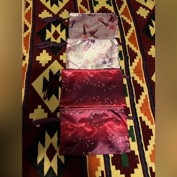 Four (4) Hand Held Purse / Toiletry / Pads/Tampon Bags - Picture 3 of 3